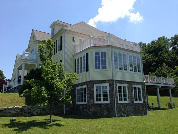 Portico And Balcony Roof And Deck (After)