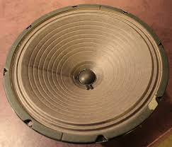 Small Paper Dust Cap on vintage Jensen 12PR. Does not affect the high end.