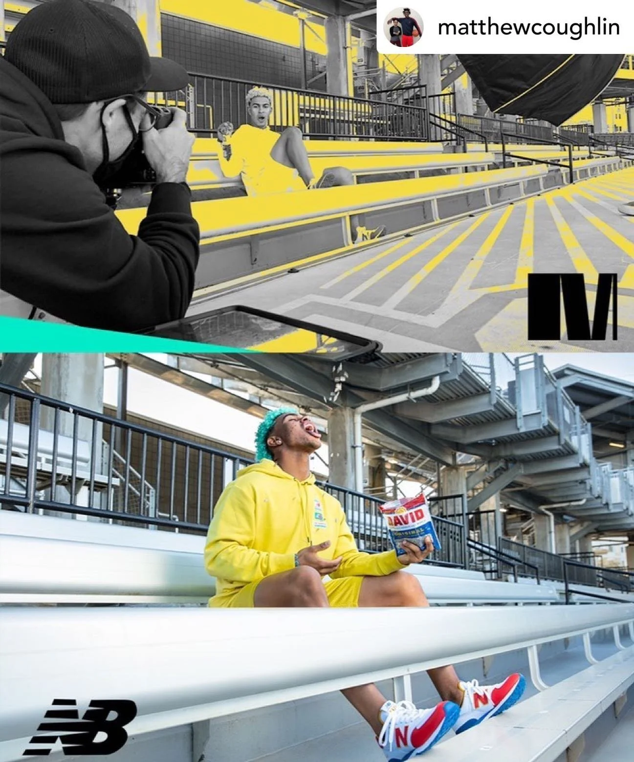 This shoot was a blast to tech on. Thank you for keeping the energy up @matthewcoughlin 📷