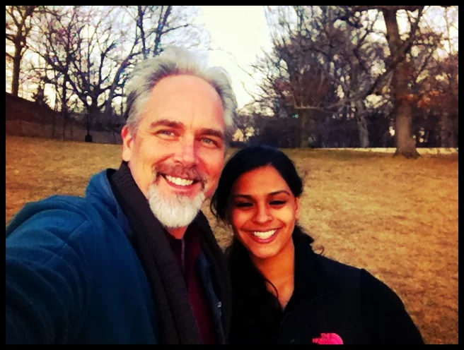 At Wellesley with Dhivya Perumal