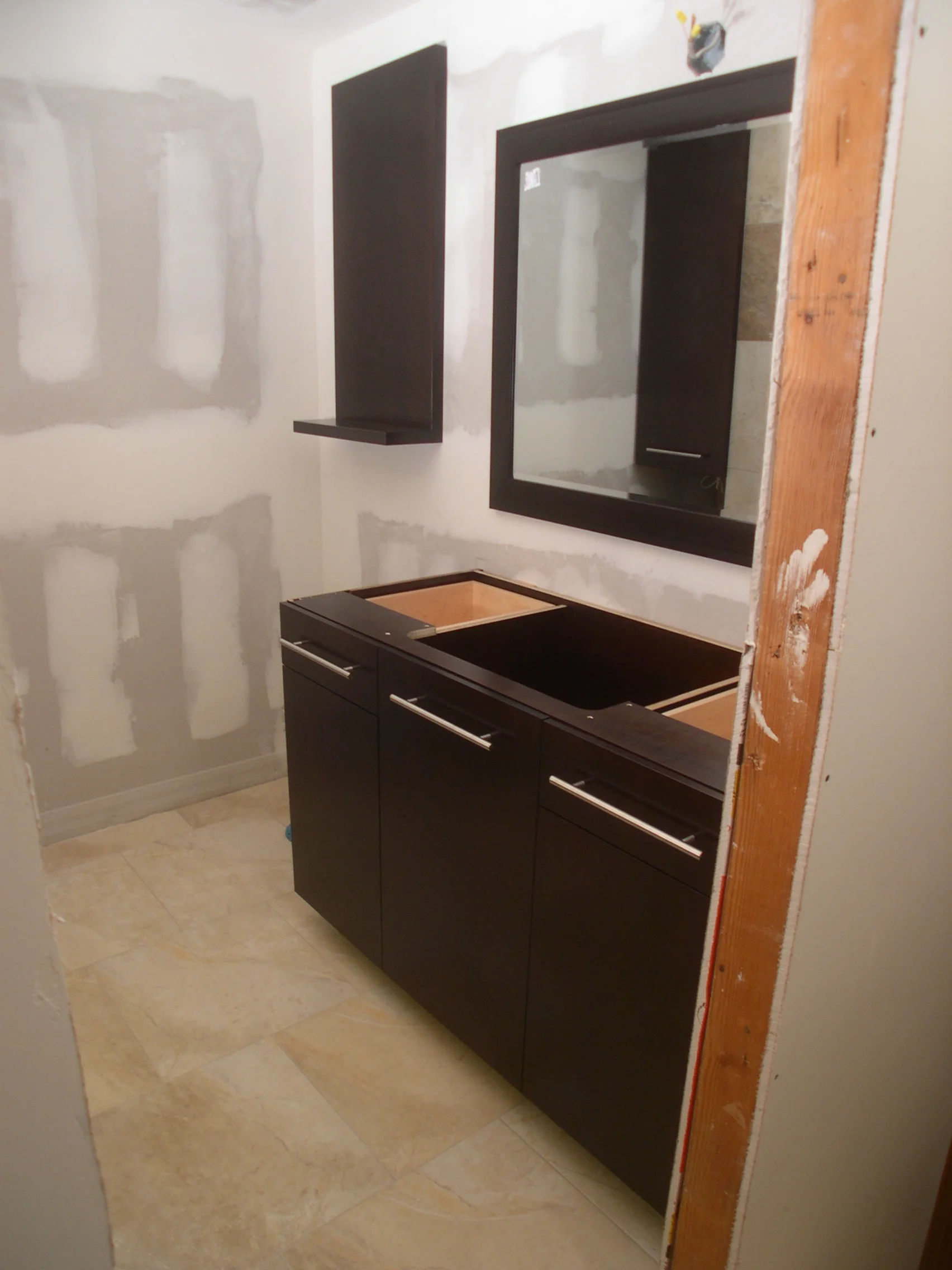 Contemporary guest bath