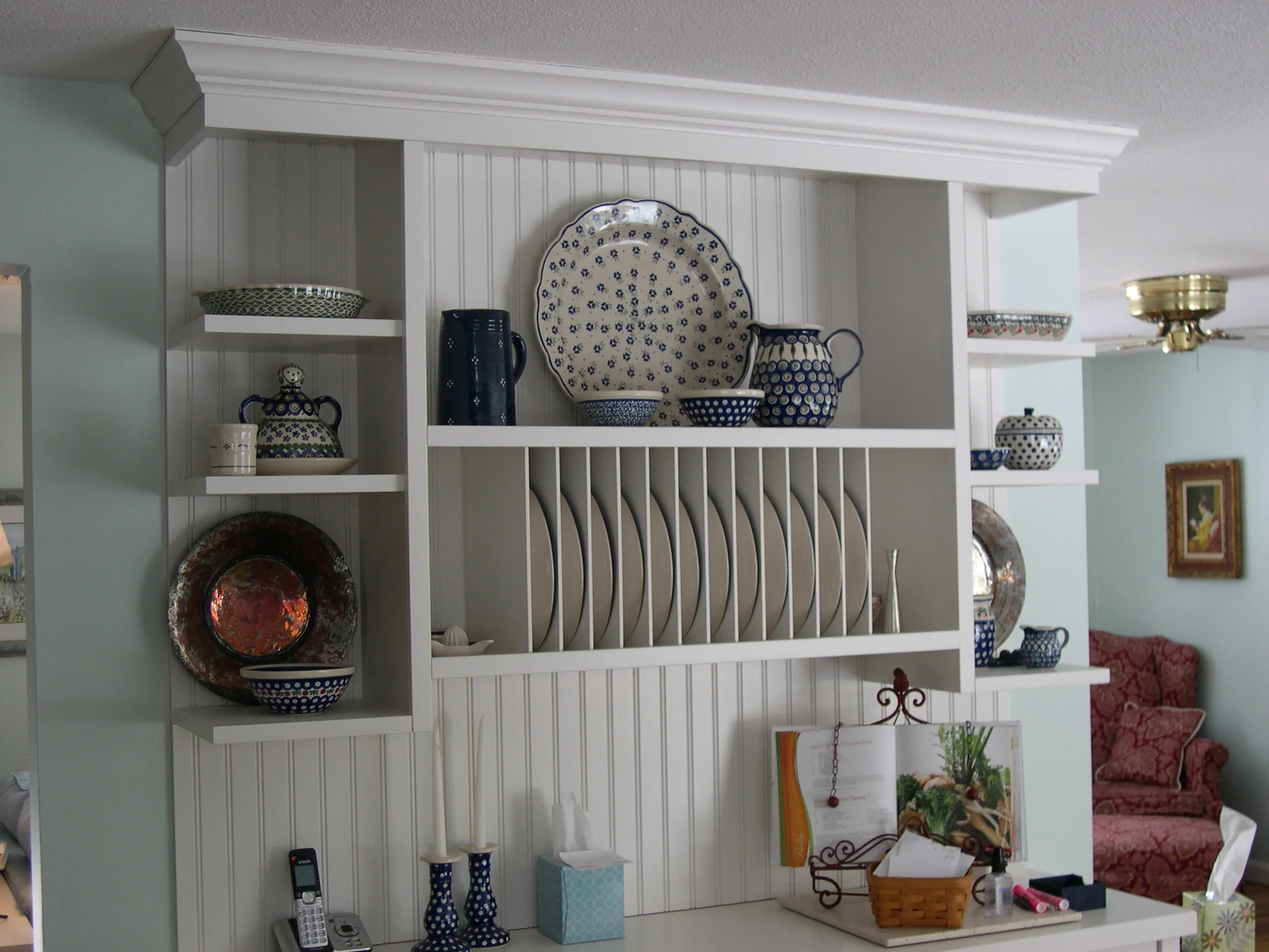 Kitchen display rack