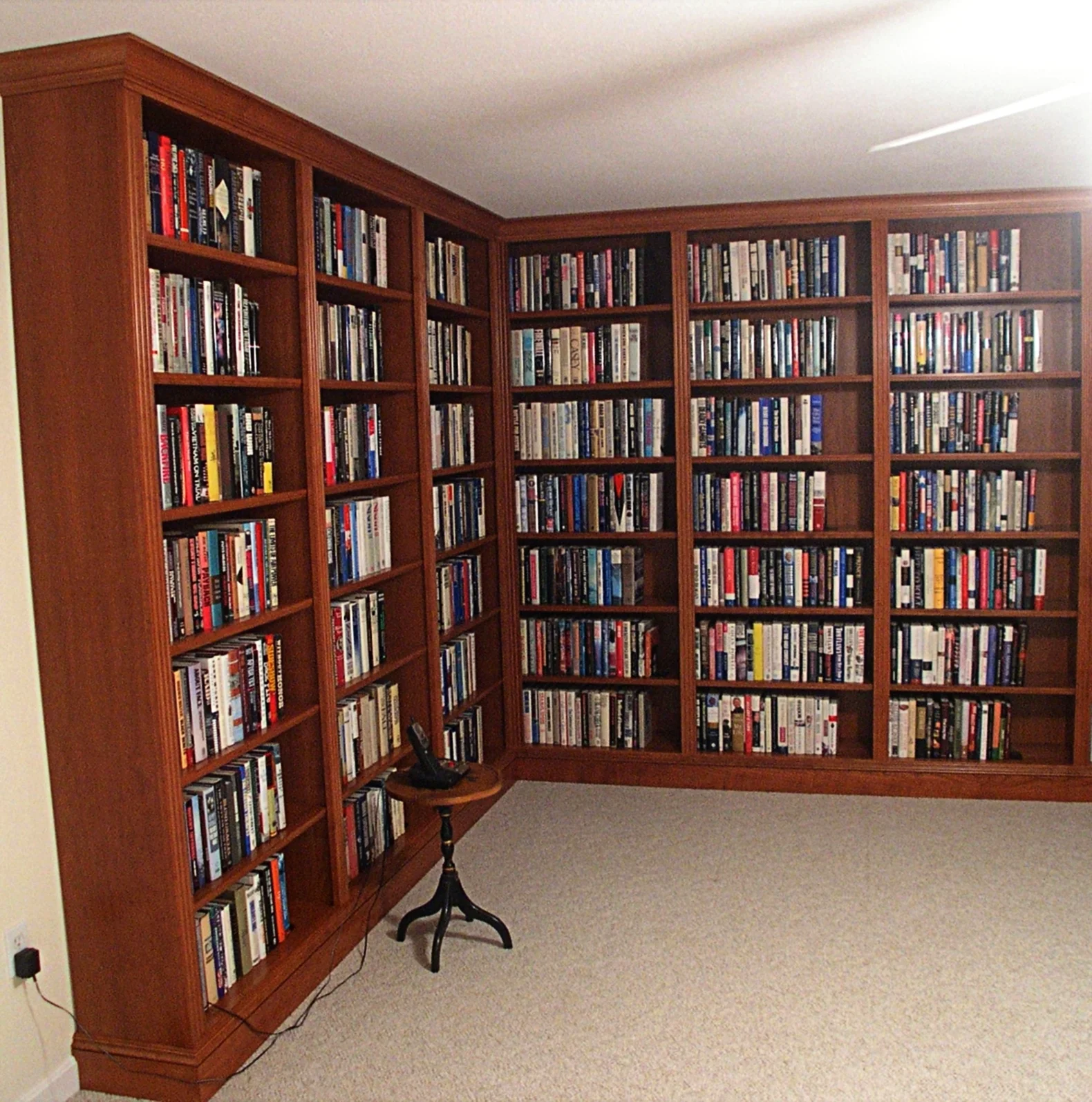Basement cherry library