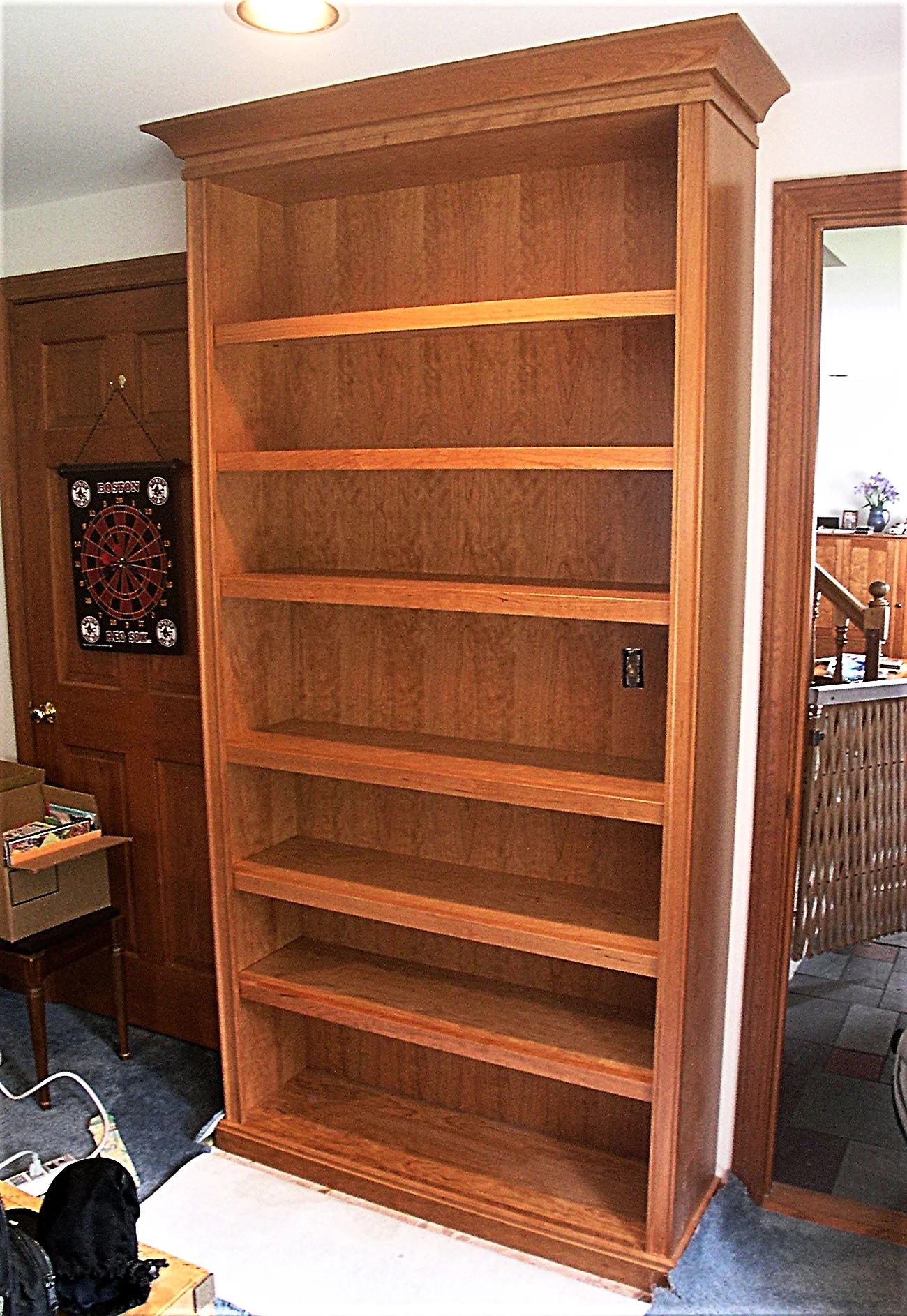 Cherry bookcase