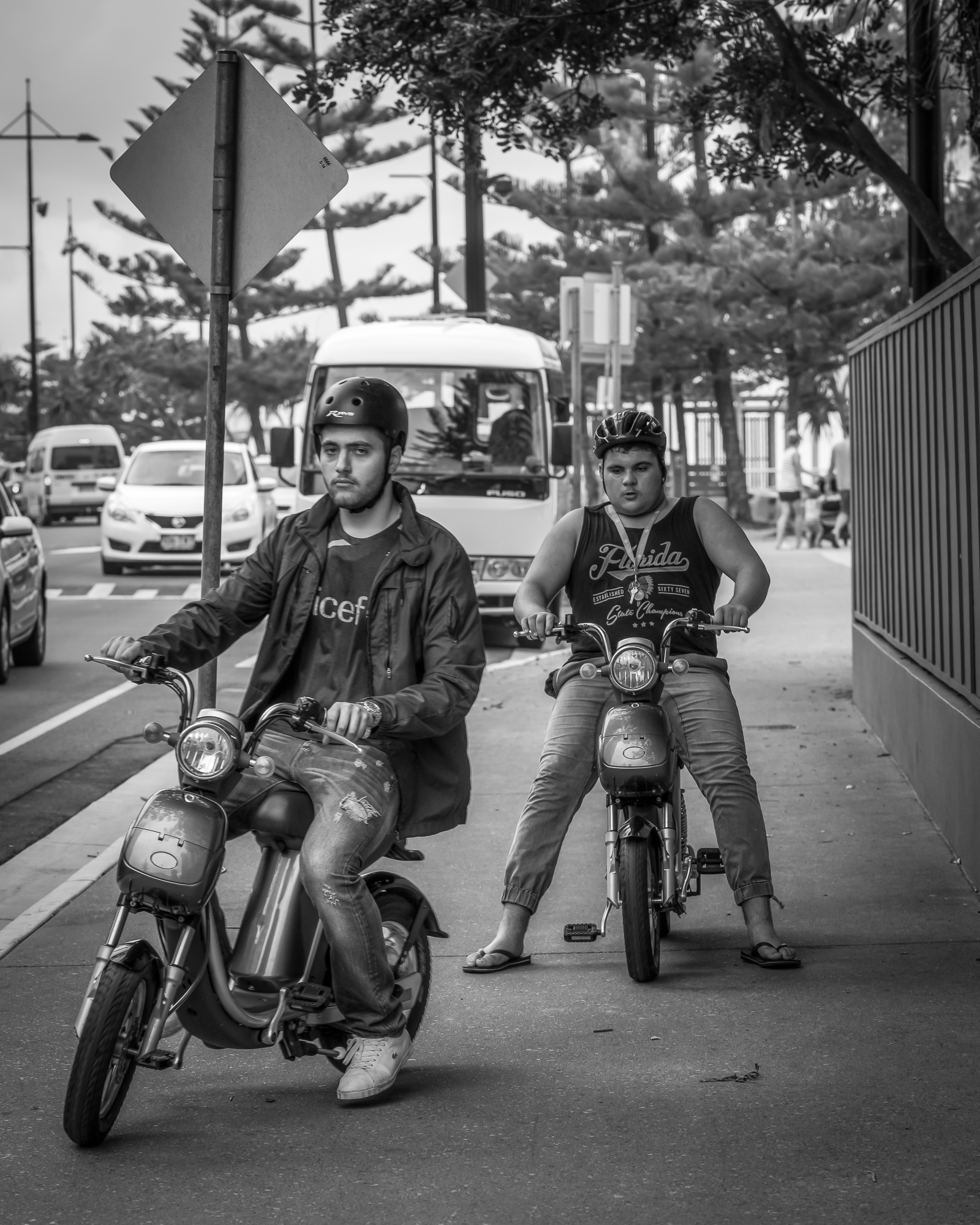 Tourist getting around Surfers Paradise