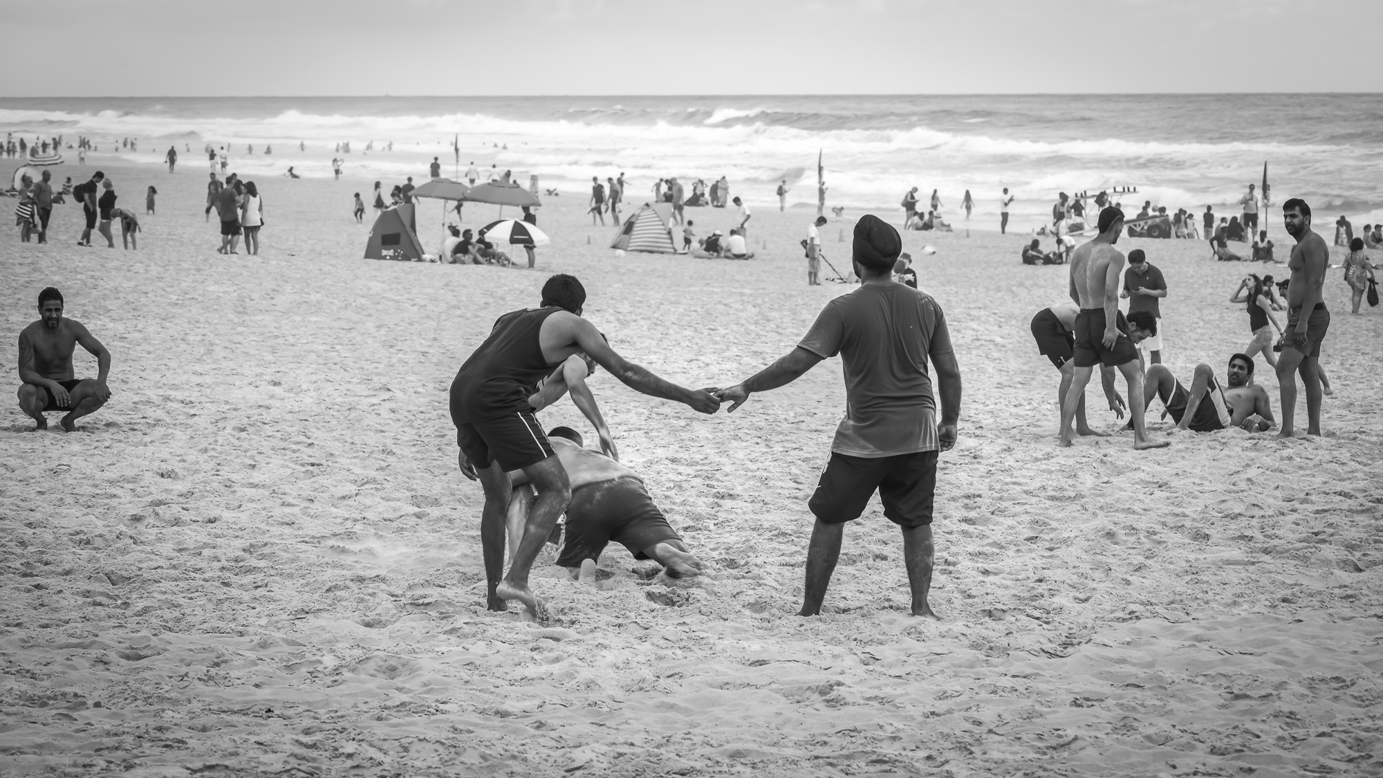 Kabaddi wrestlers