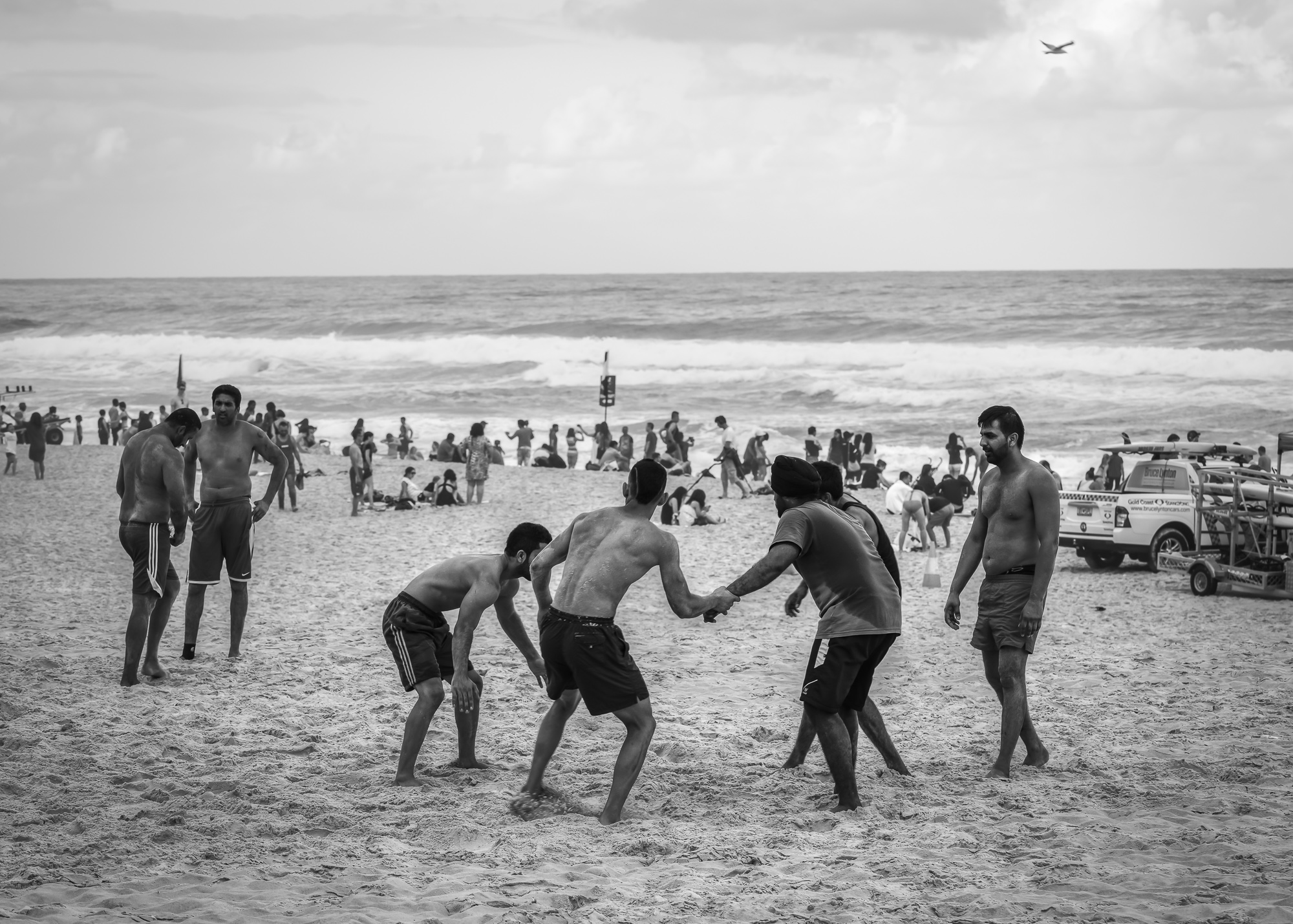 Kabaddi wrestlers