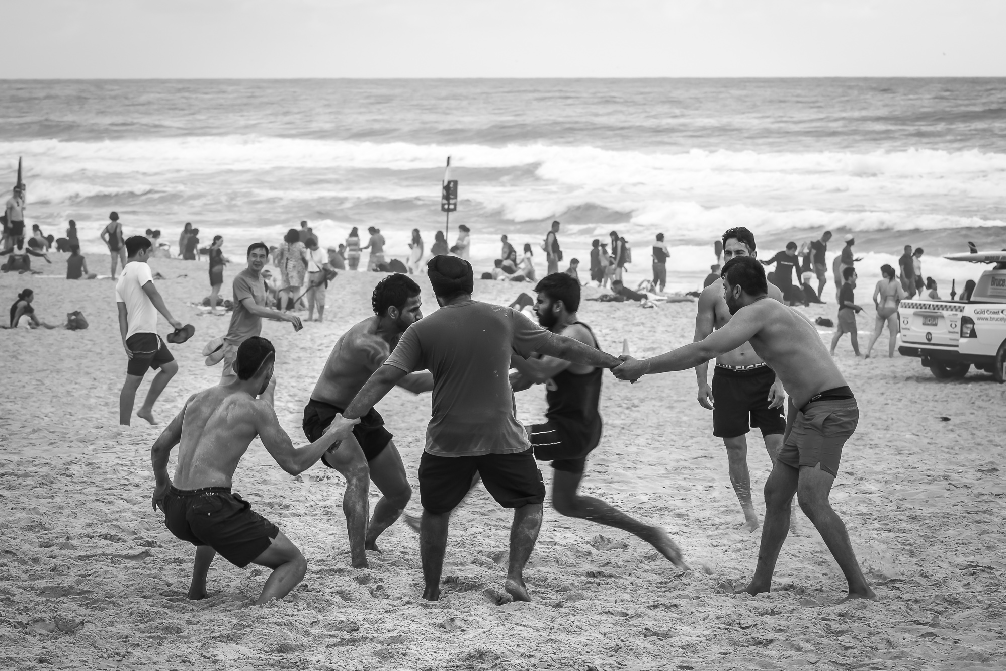 Kabaddi wrestlers