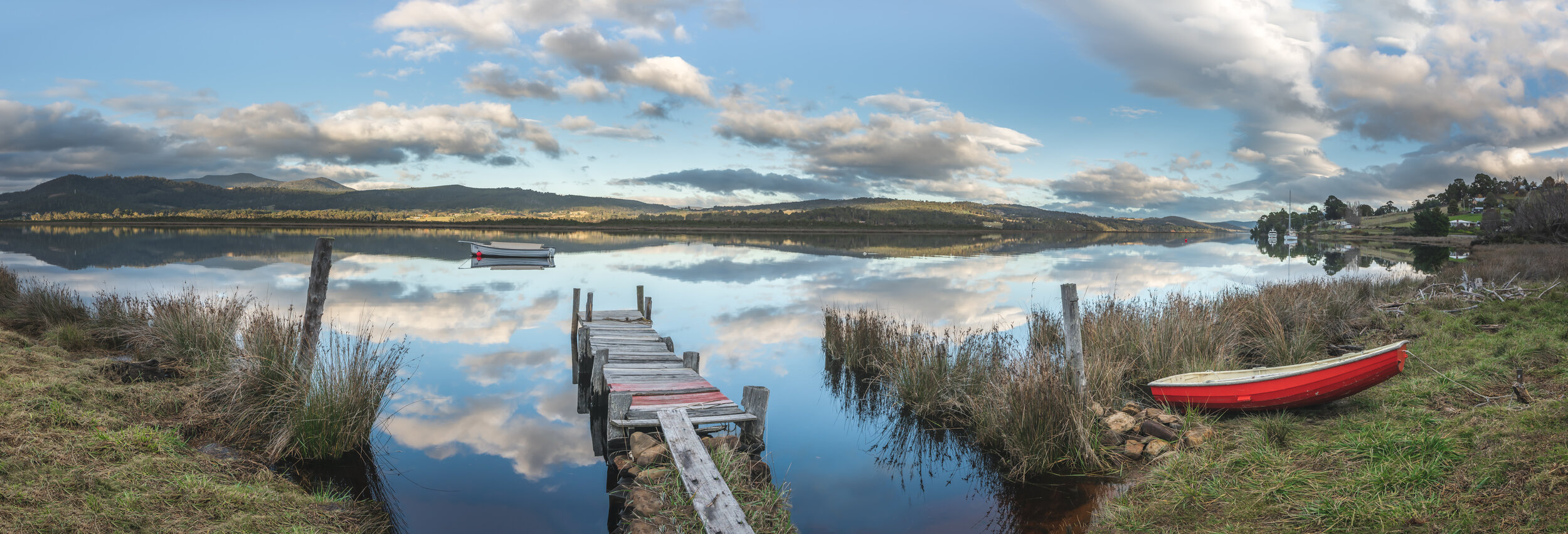 Huon River. Franklin, Tasmania