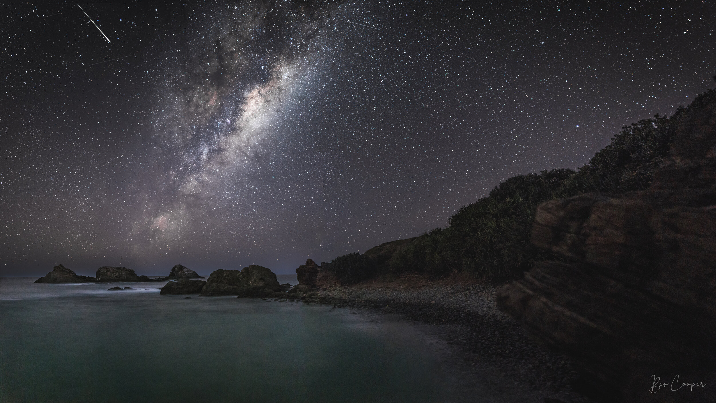 Broken Head and Milky Way