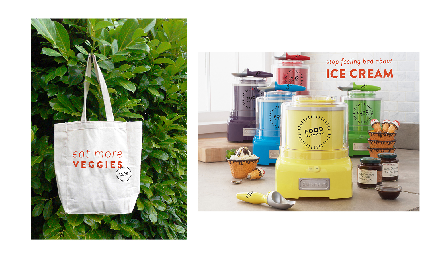 Tote and branded product (partnership with Cuisineart.)