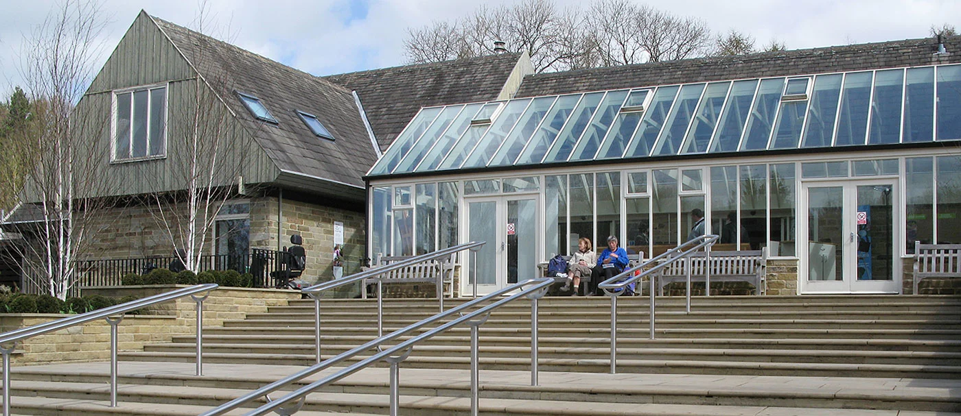 Our gutter on this conservatory is a great example of a single, continuous piece of aluminium guttering; not achievable with any other material. Location: RHS Harlow Carr, Harrogate