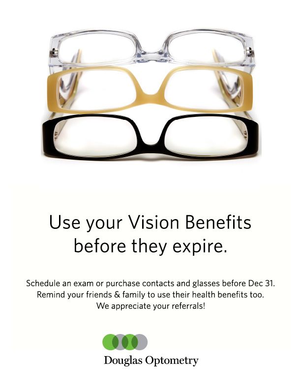 Use flex-spend insurance benefits before end of 2013!