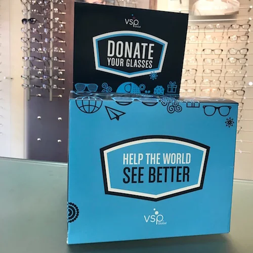 Donate Your Unused Eyeglasses