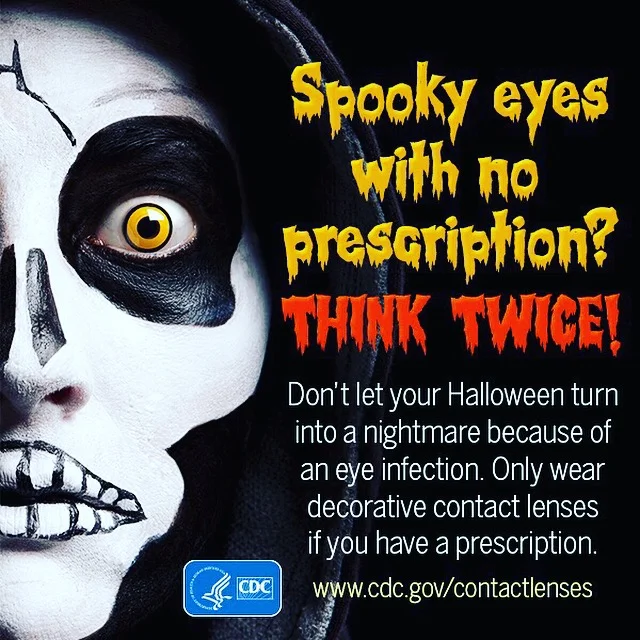 Beware Decorative Contacts!