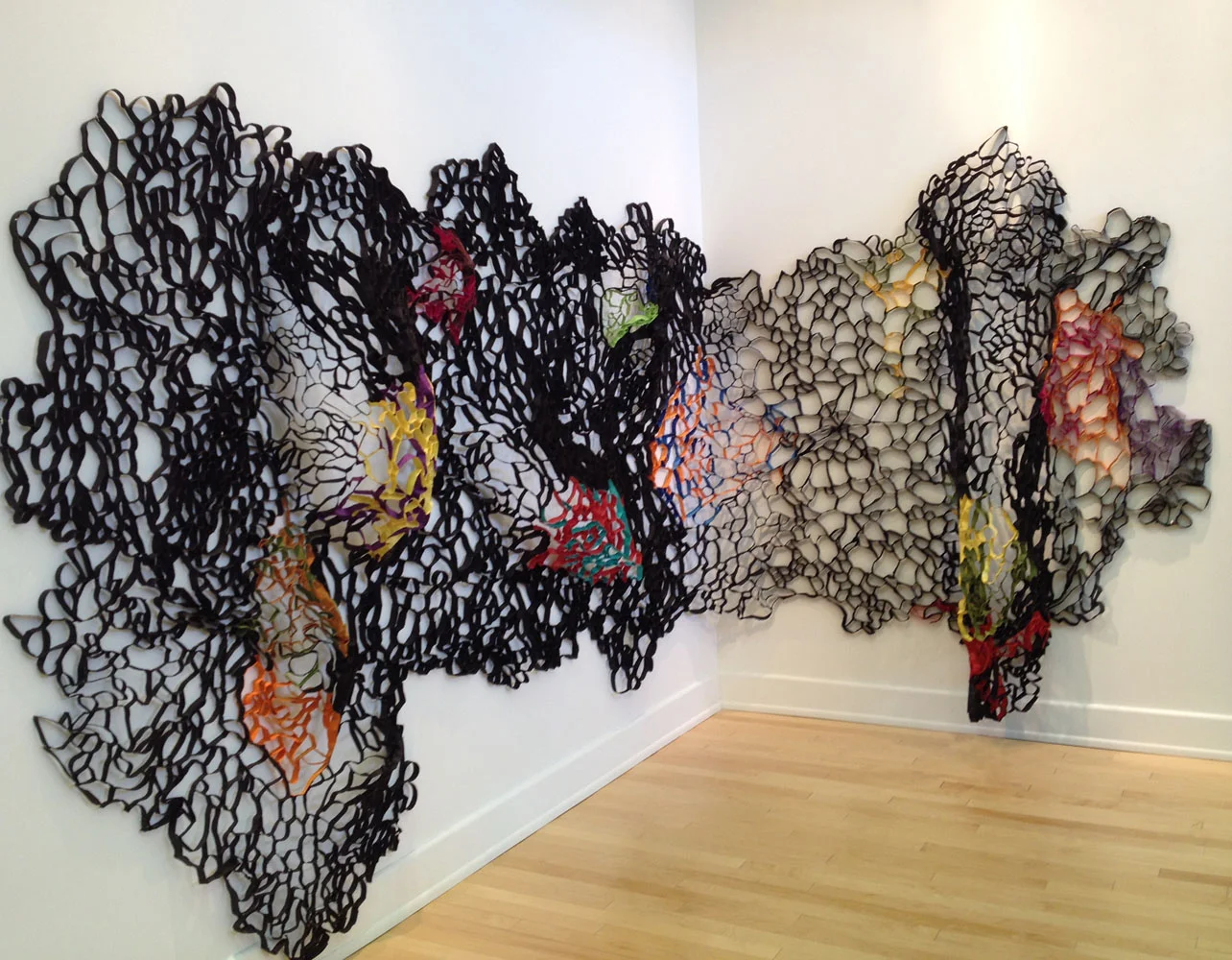 The Gallery at Constitution Plaza, Hartford, CT- Natural Selections: An Exhibition of Artist Fellowship Recipients (march-april) Tar Cluster 2 2014