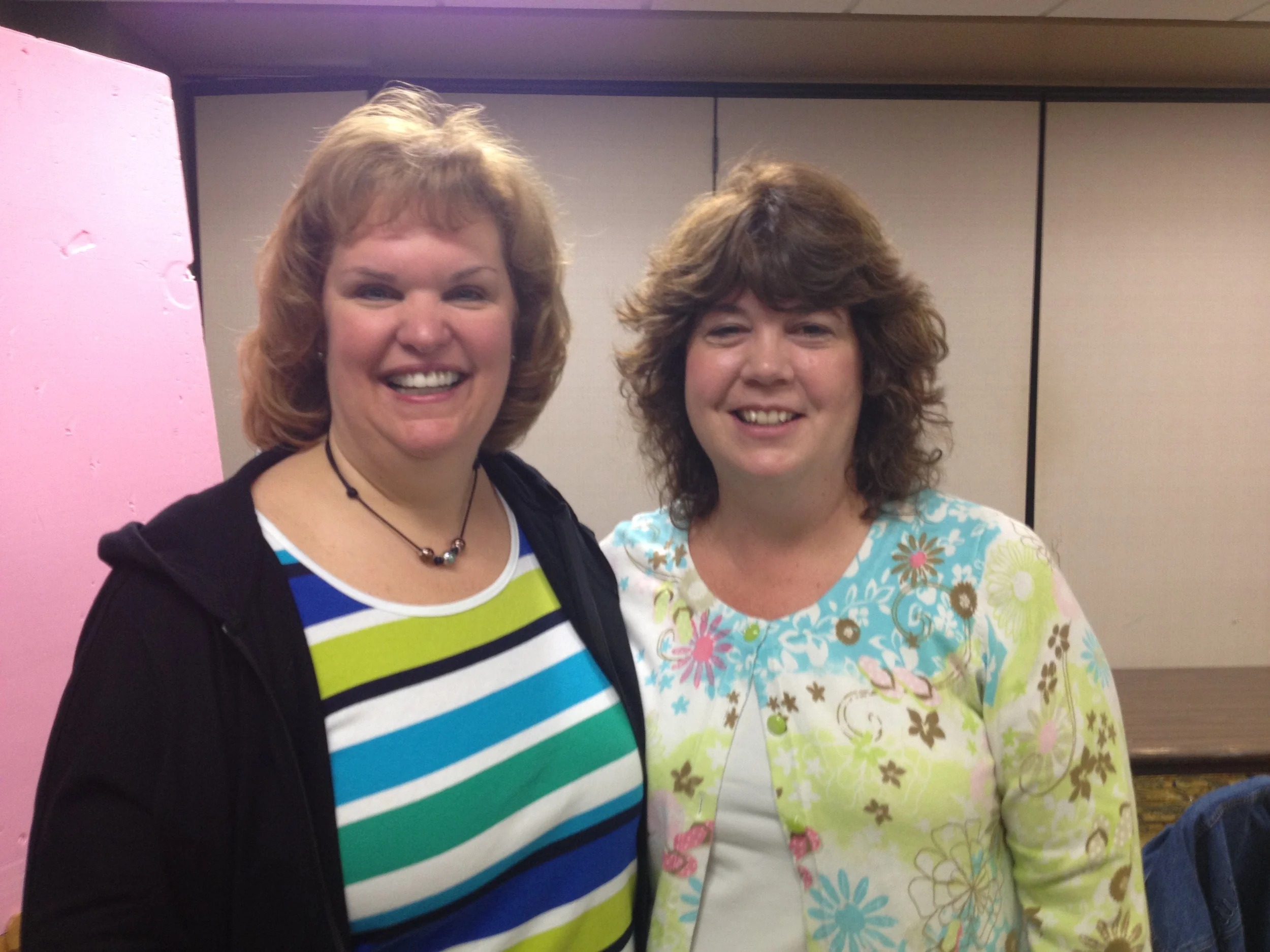Kimberly Einmo and me in Paducah, April 2013