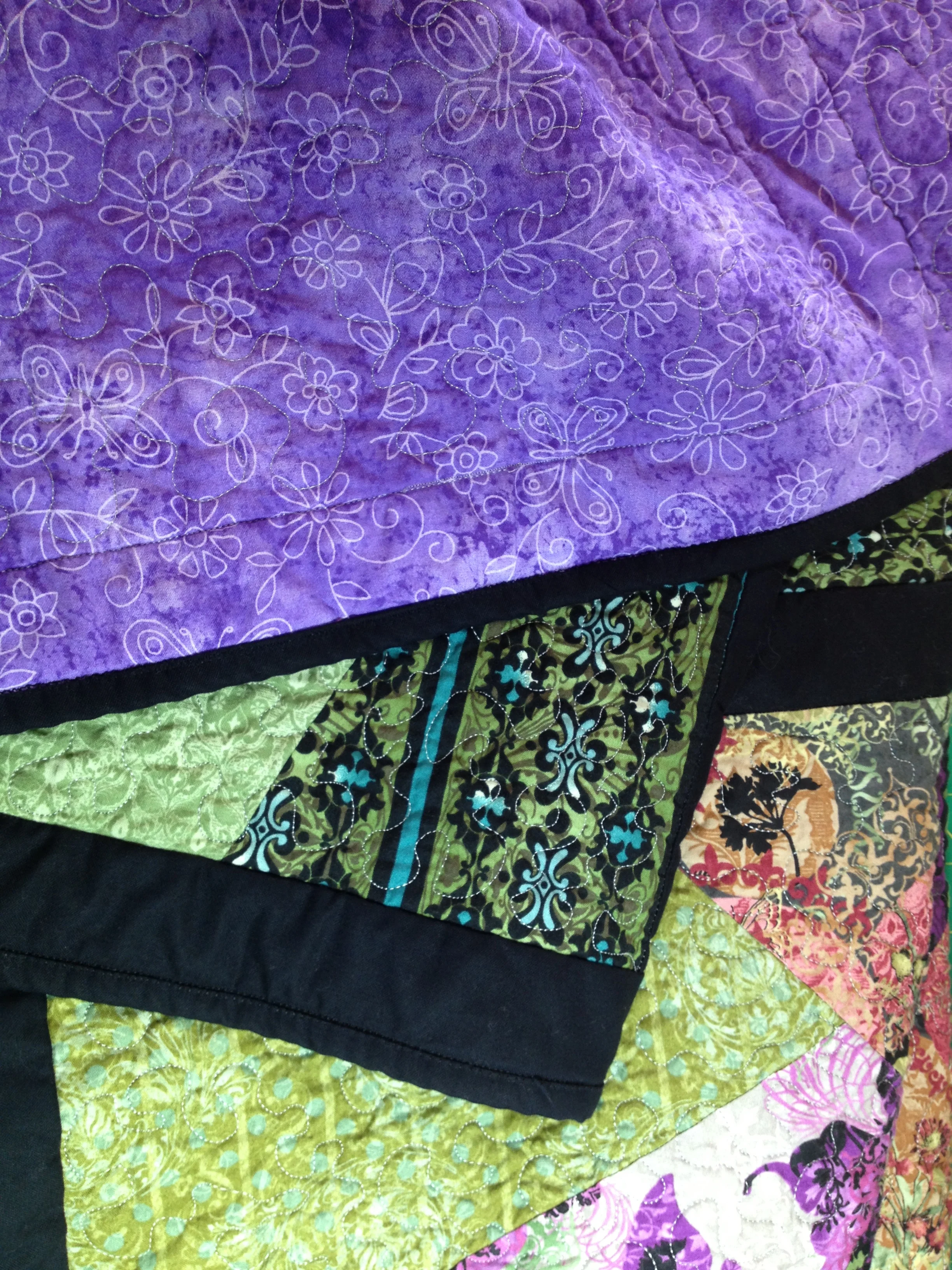 Backing and binding