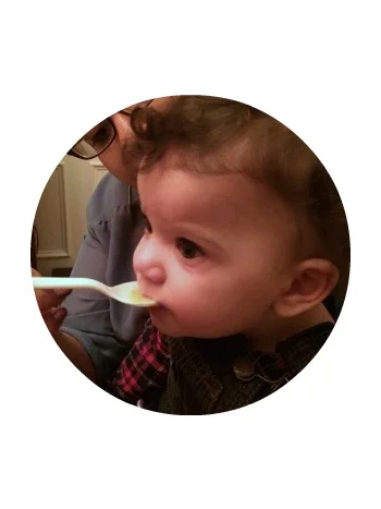 My one-year-old great niece was a particular fan of the soup. That was her dinner!