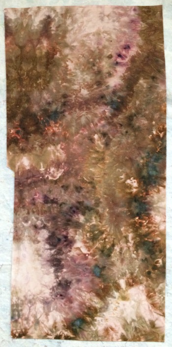 Ecru, Old Rose, and Camel 1st piece