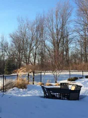 Three days of gorgeous sun and over-freezing temperatures--woo! But there's still a lot of snow left to melt...