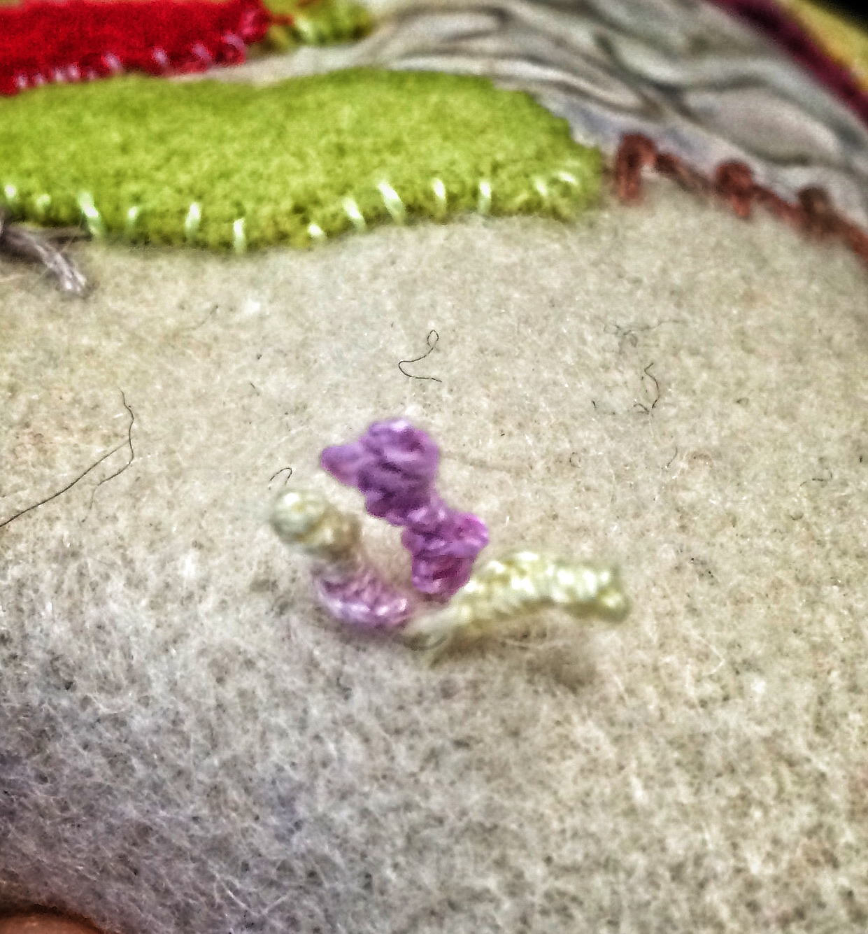 Drizzle stitch
