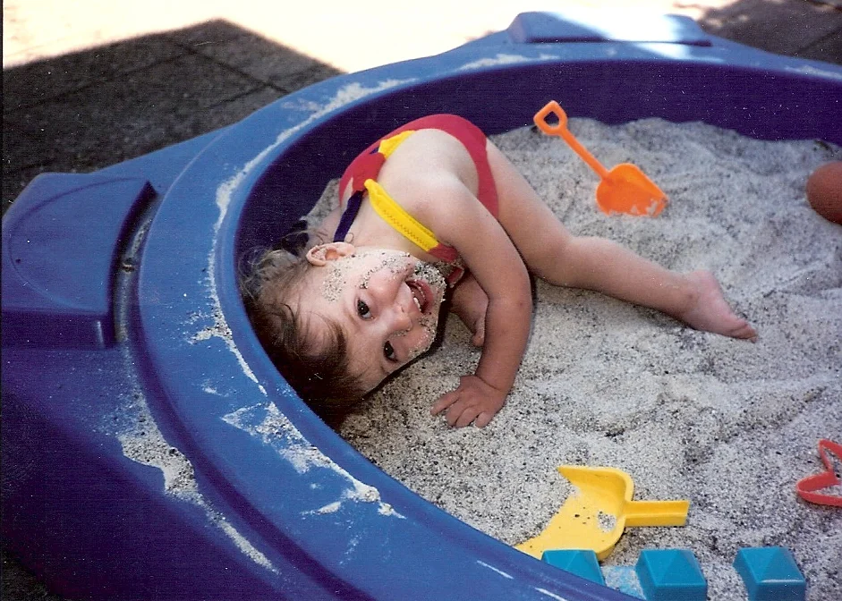 Baby girl. She's cleaned up her act a fraction since then.