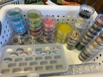 My quickly-growing bead stash