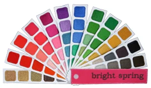 Bright Spring color swatch from Indigotones.com