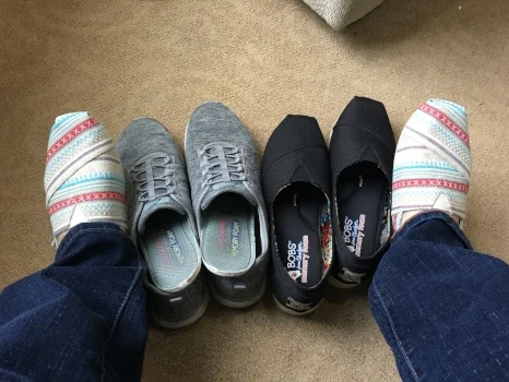 Skechers new and old