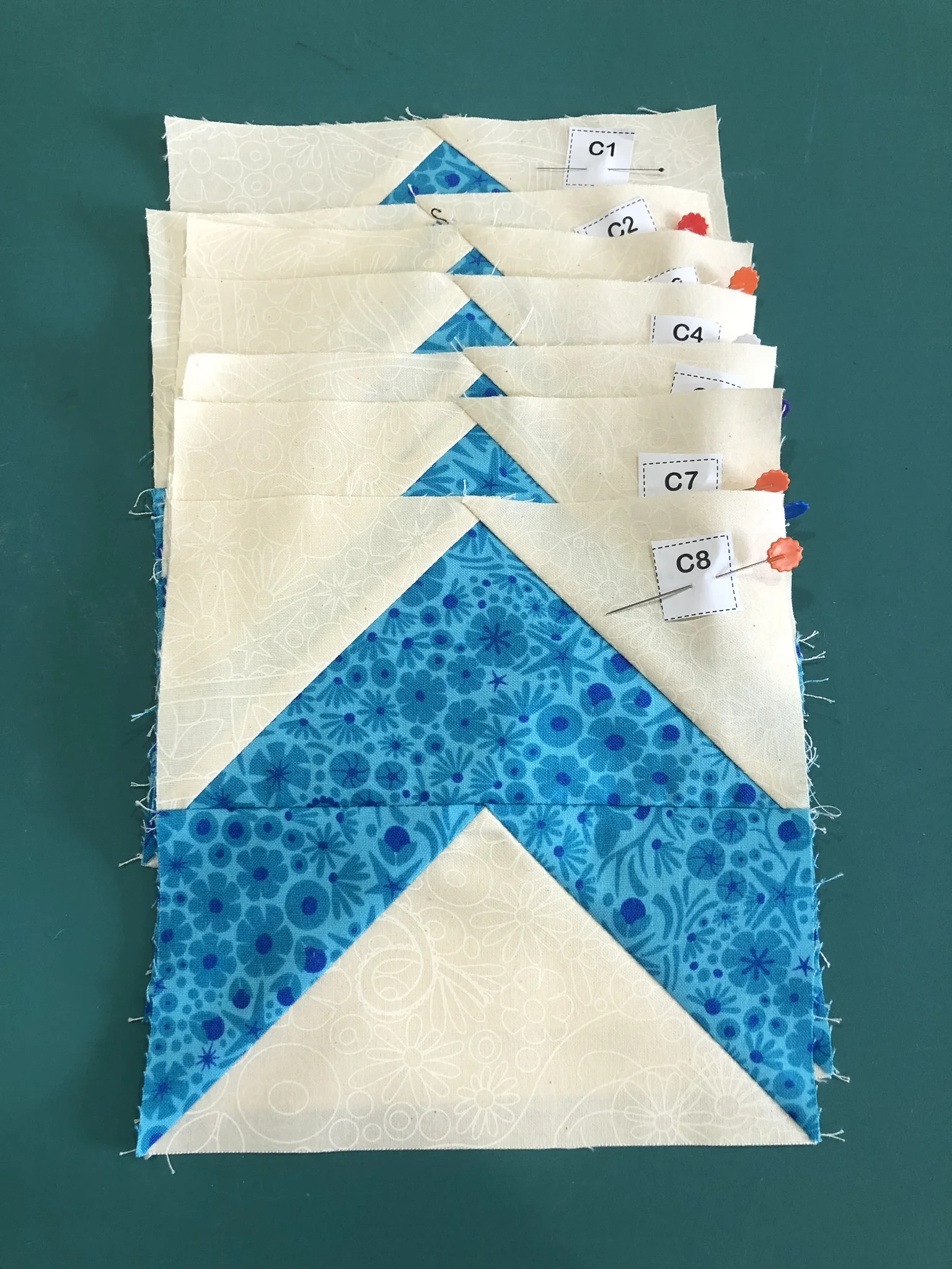 Completed blocks