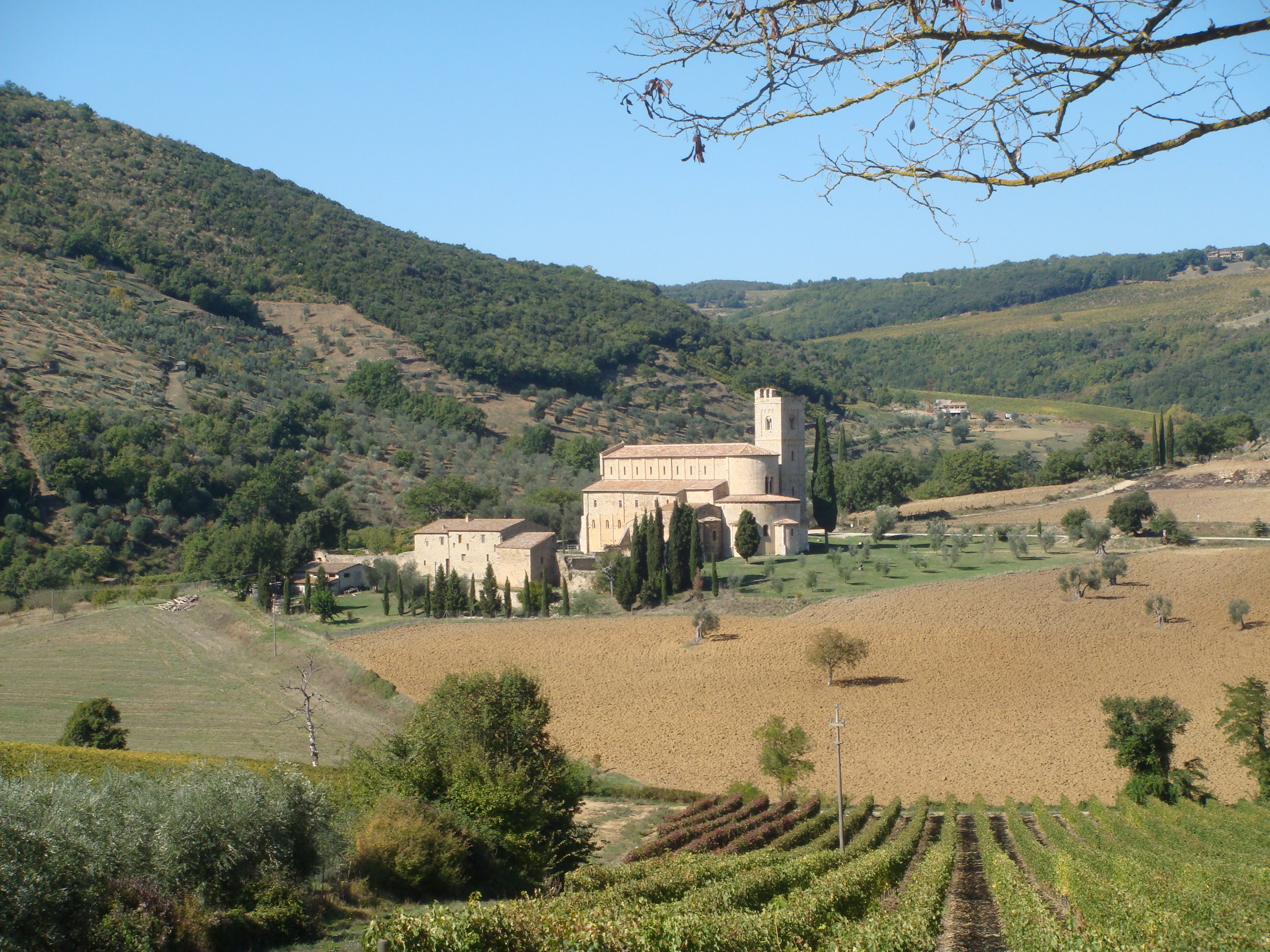 The Val d’Orcia is a World Heritage Site, thought by some to the “perfect” cultural landscape.