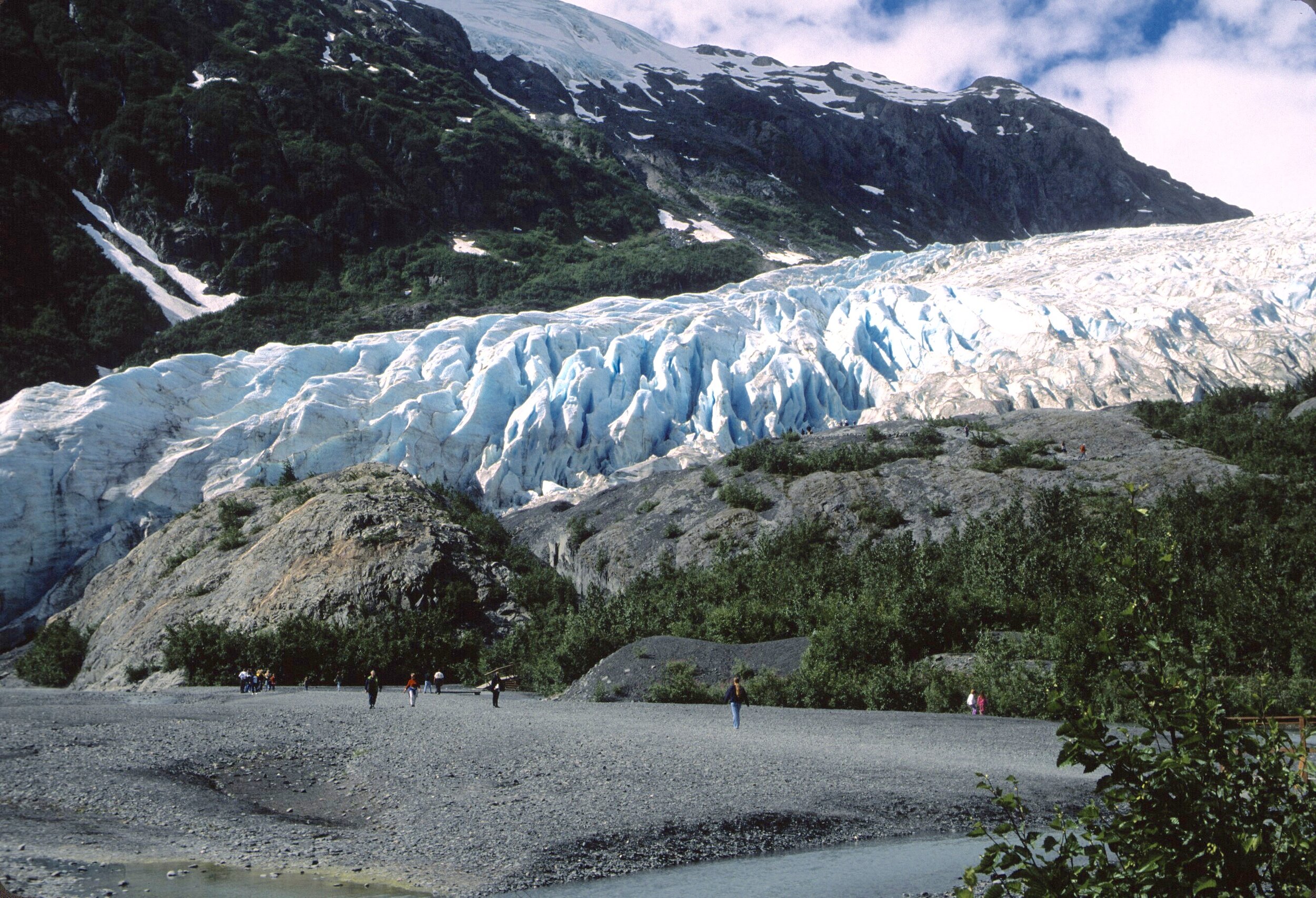 Exit Glacier provides an opportunity to see and appreciate the power of glaciers.
