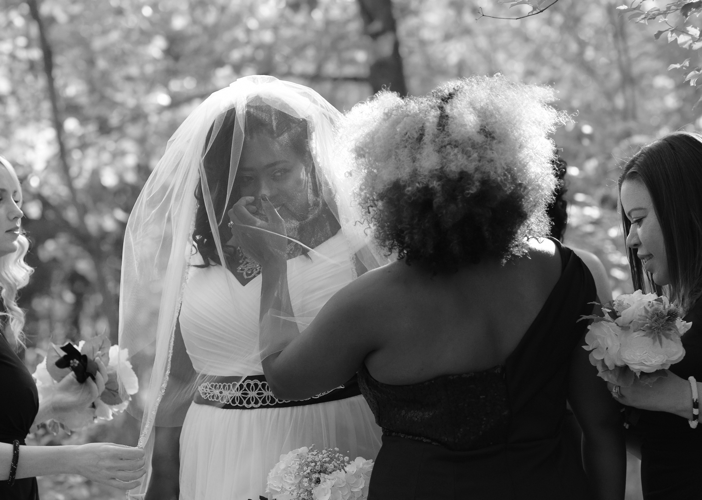  Candid moments provide incredible raw beauty on a wedding day. These are your real memories! 