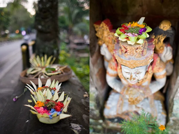 Bali Documentary Photographs: Balinese Prayer Offerings