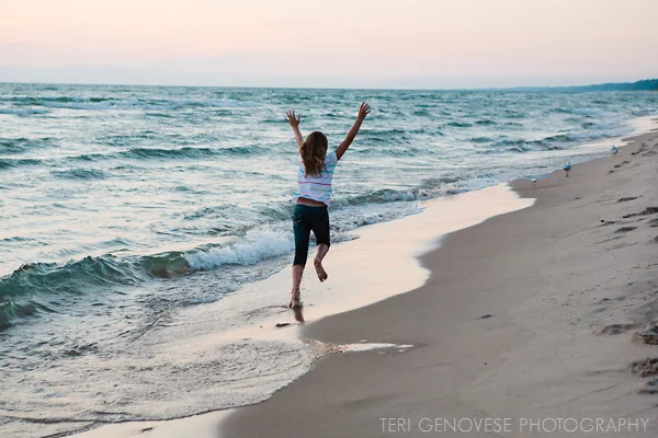 Lake Michigan Beach Family Photography ~ Relaxed, Documentary, Fine Art Portraits