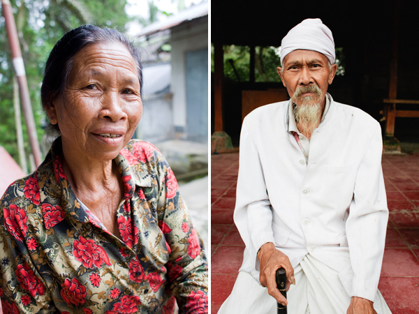 Portraits taken in Bali, Indonesia