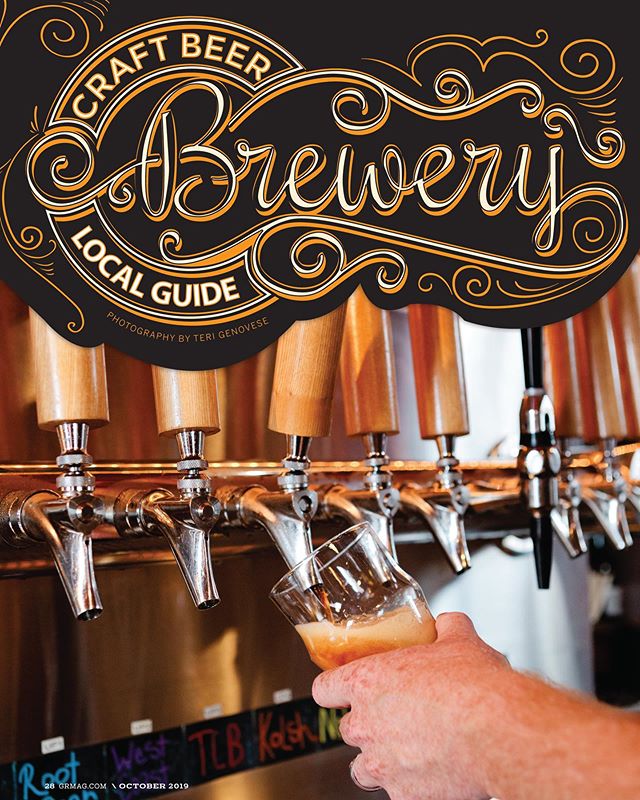 Congrats to the breweries featured in @grmagazine&rsquo;s October Brewery Guide!  It&rsquo;s packed with local food &amp; beer rec&rsquo;s and offers an insightful look at the current and ever-evolving brewing industry. There&rsquo;s still a few days