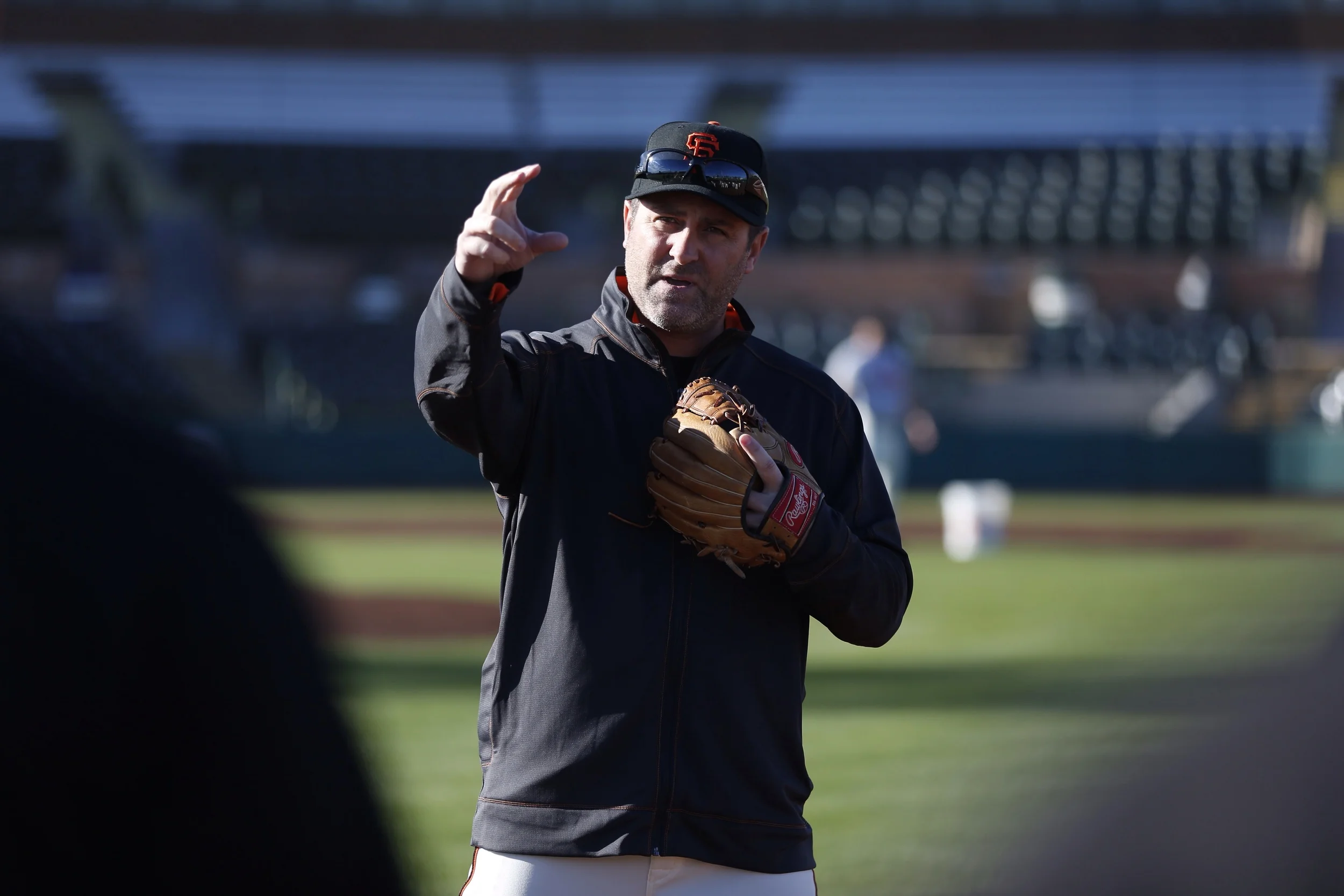 Rich Aurilia gives pointers