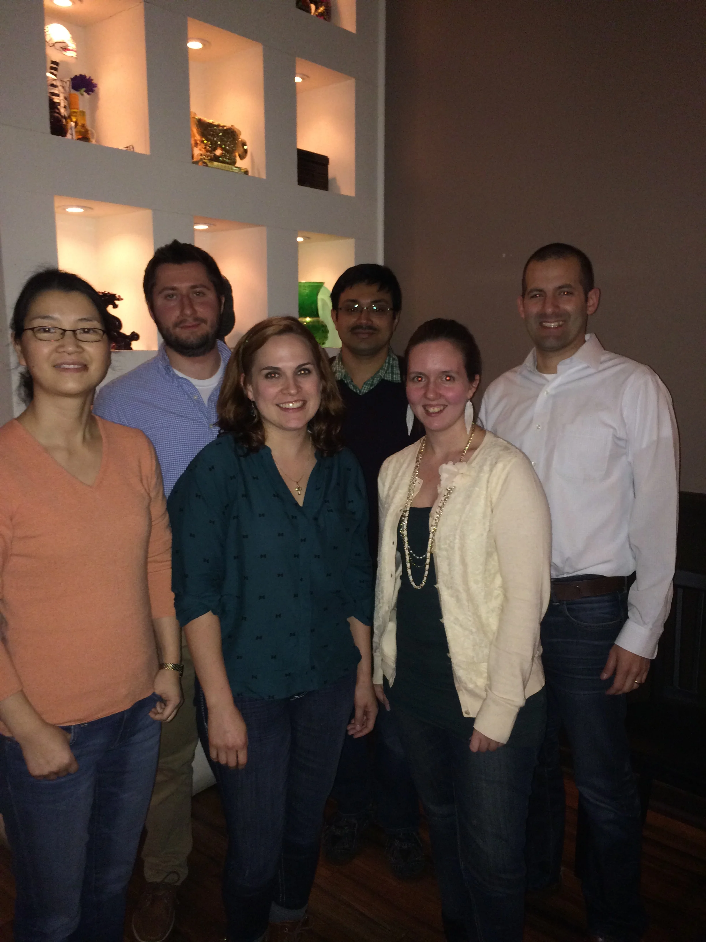 Lab Holiday Dinner, 2014