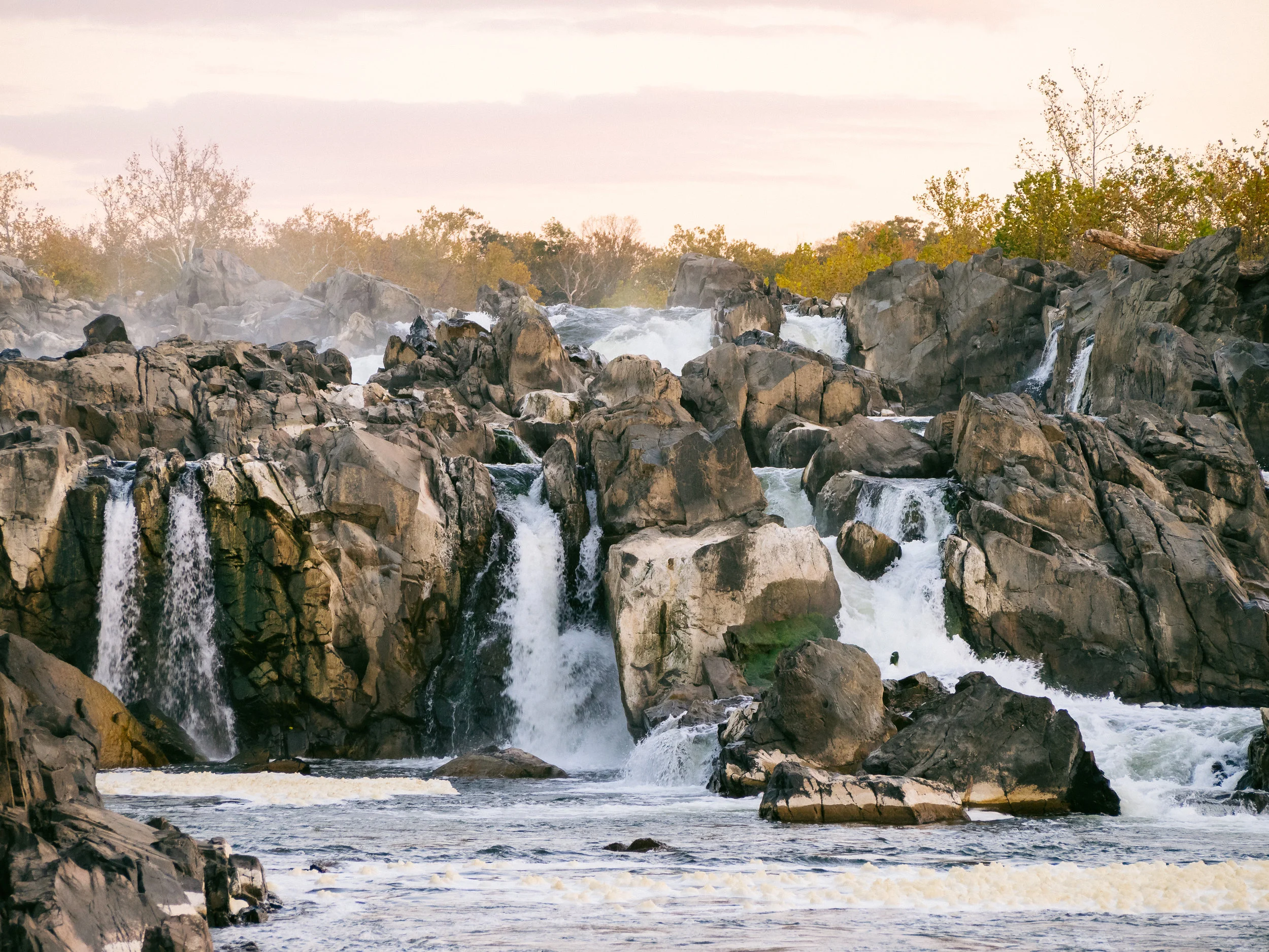 Great Falls in the Morning