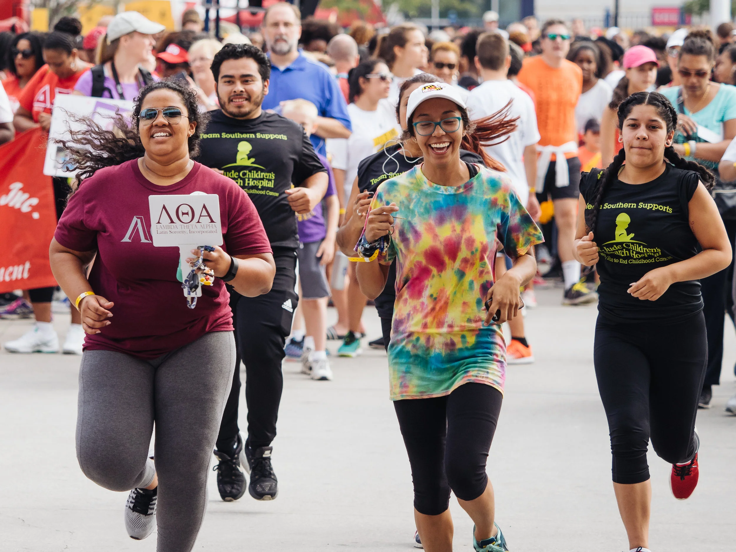 Off to the Races at the St. Jude Walk/Run to End Childhood Cancer