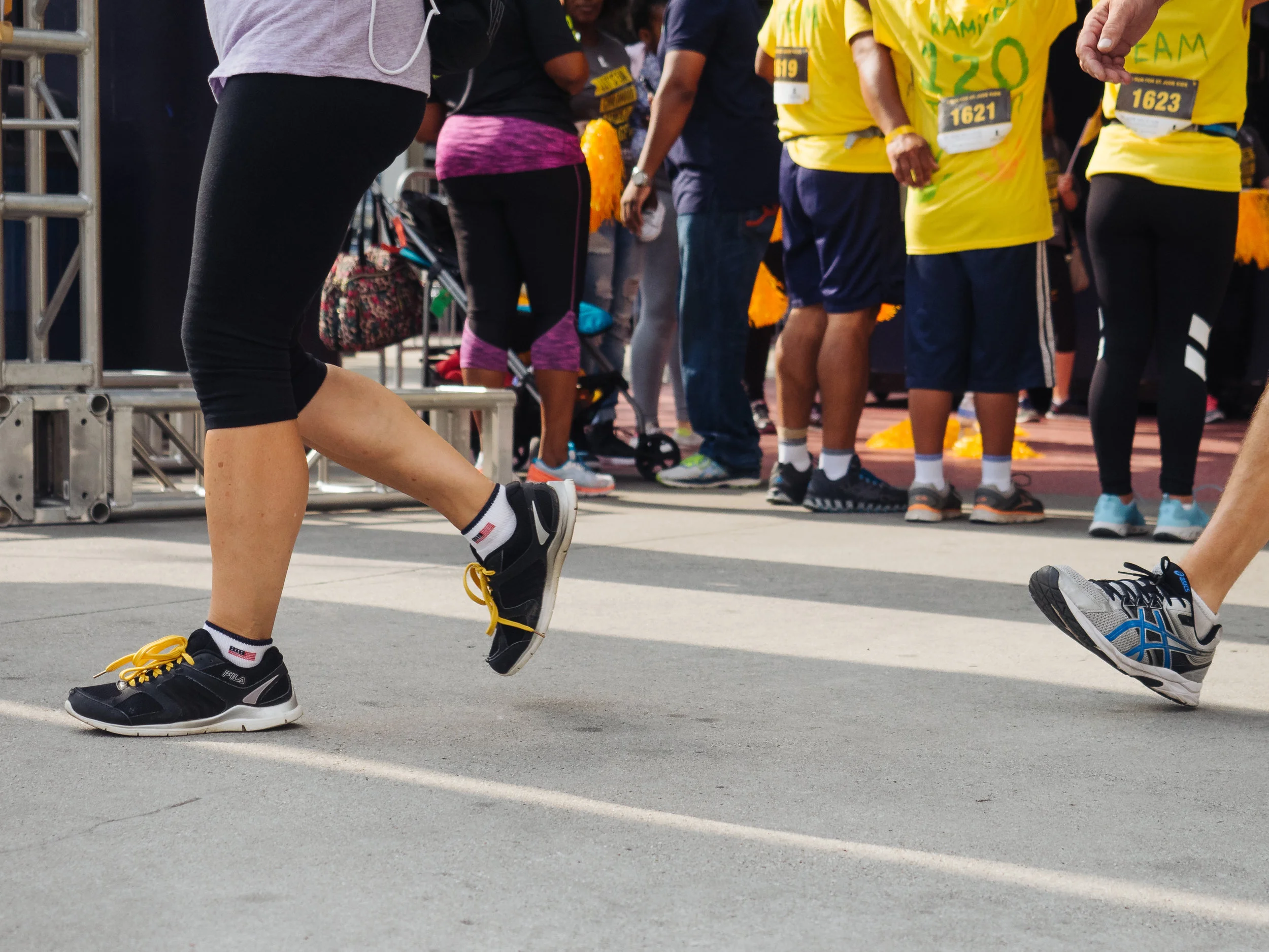 The Finish Line at the St. Jude Walk/Run to End Childhood Cancer