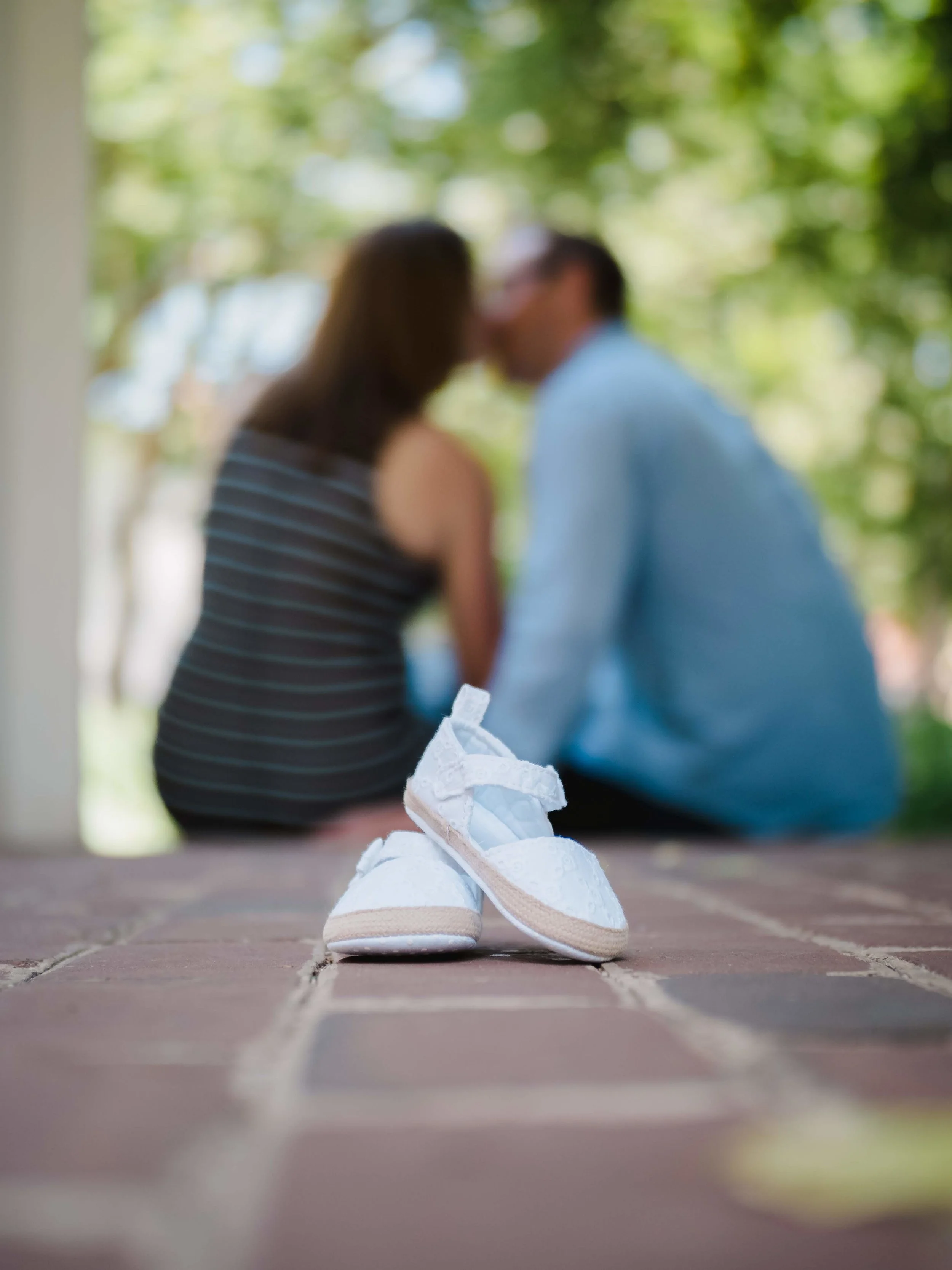 Baby Shoes and a Kiss