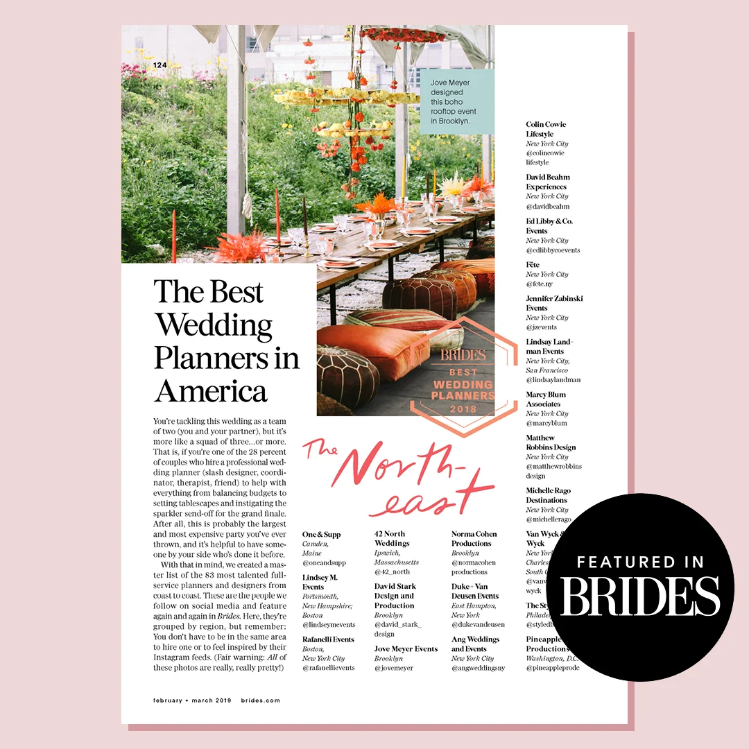 Bustle Events Best Wedding Planner and Designer in California