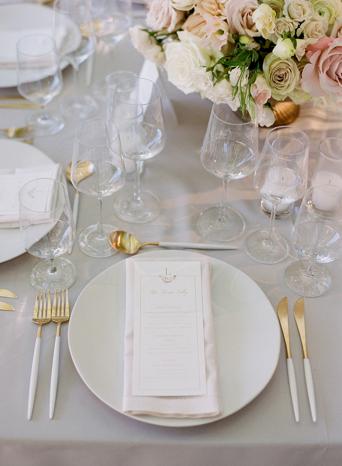 Sylvie Gil | Seating cards | Napa Wedding | Beaulieu Gardens | Bustle Events