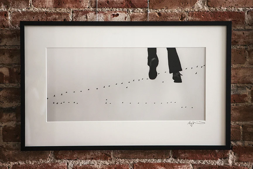 Before the War Digital Print on 100% Cotton Paper 19" x 31" Arya Ghavamian SOLD