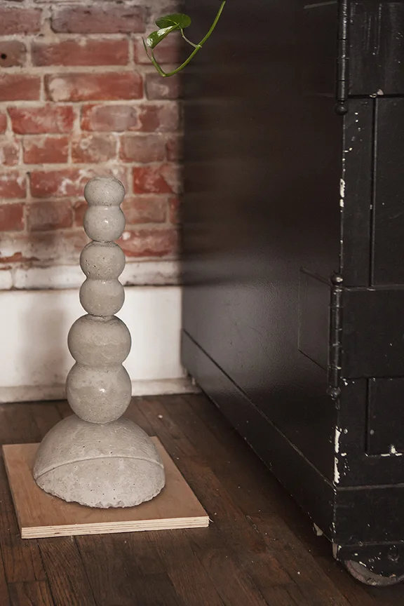 Pomegranate Stack 9" x 9" x 22" Cement Available