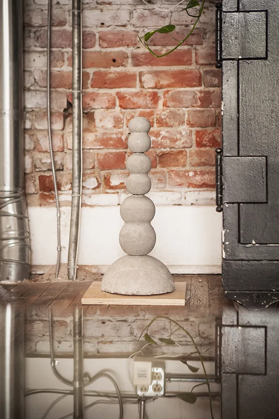 Pomegranate Stack 9" x 9" x 22" Cement Available
