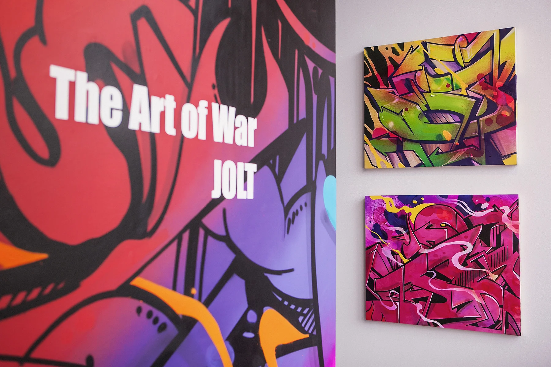 Offensive Battle Rock #1 36" x 30" Available Offensive Battle Rock #2 36" x 30" Available